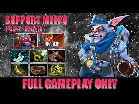 Support Pos 4 Meepo Against Marci RodjER - Full Gameplay Meepo #17