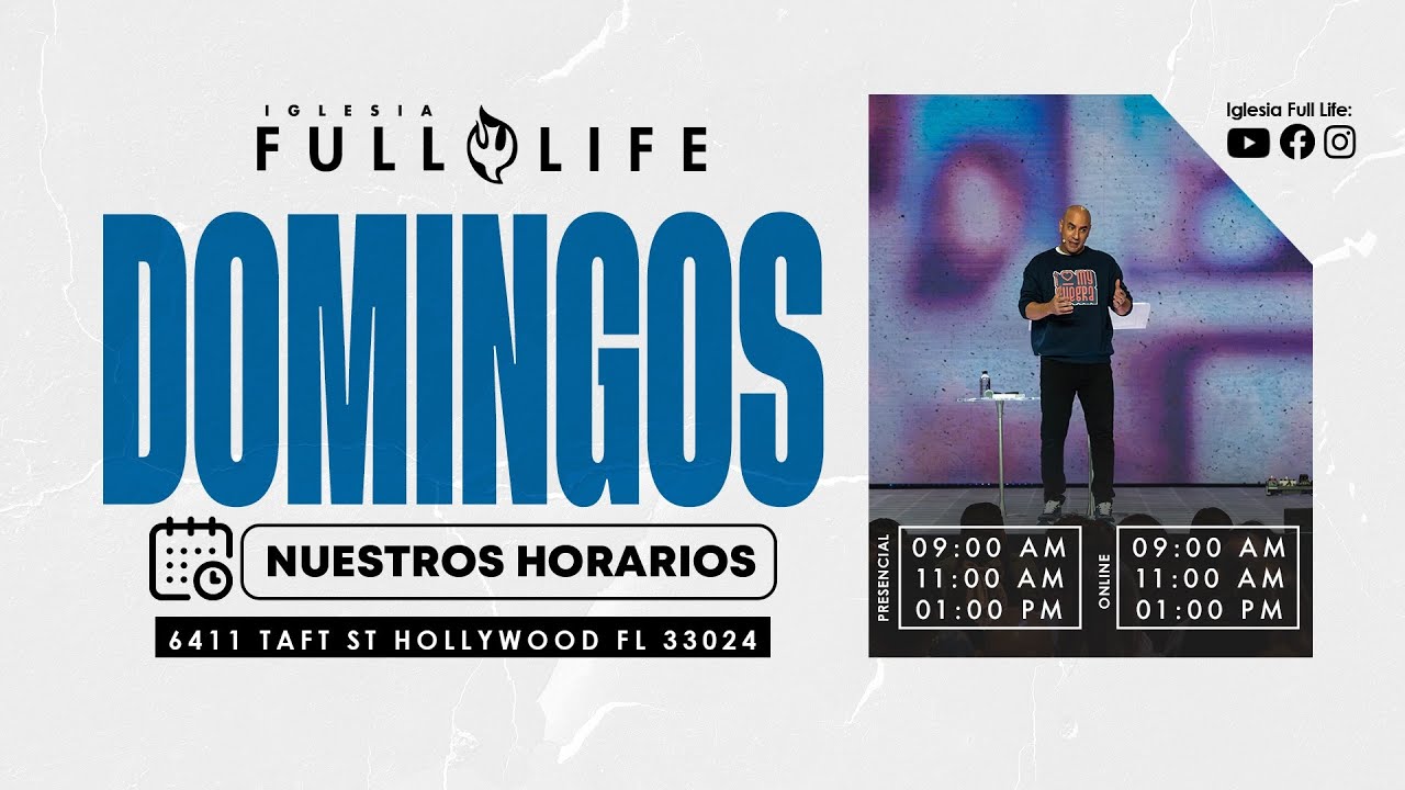 🔴 EN VIVO 🌍 - Reunion de Domingo | Iglesia Full Life