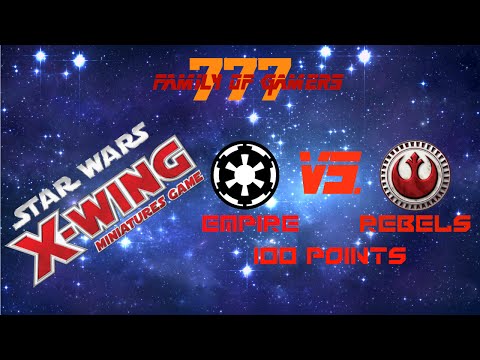 Stay on Target Ep 1.Imperials vs Rebels X Wing Battle Report