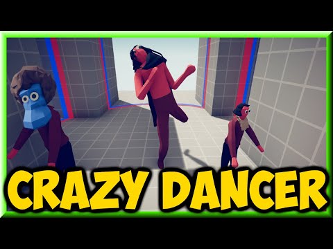 Dancer Trio🕺🕺🕺 Crazy Dancer + 2 Dancer vs Every Faction  - TABS MODS GAMEPLAY (1/1)