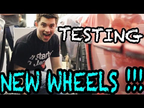 Test Fitting New ENKEI Wheels On My WRX STI!