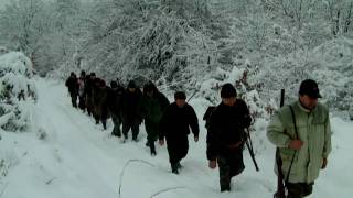 preview picture of video 'Vanatoare iarna 2'