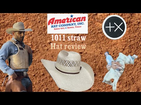 American hat company 1011 straw hat review