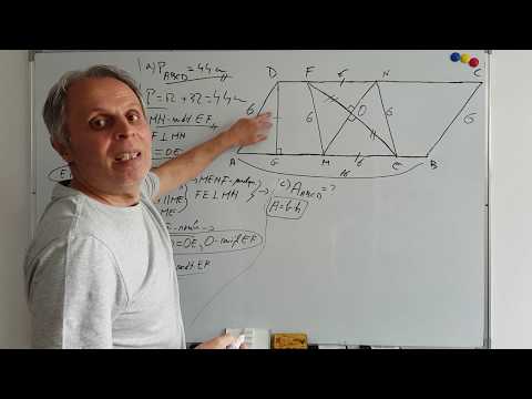 lecții 11 - TEST 14: mediatoare, înălțime, paralelogram, romb, triunghi echilateral, arie