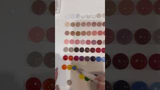 color chart ASMR🎨#nail#ASMR#네일asmr#ネイルチップ作家 #ネイルチップ販売#ネイルASMR