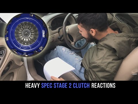 Spec Stage 2 Heavy Clutch Pedal Reaction 2001 Mustang GT