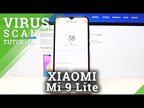 Virus Scanning in XIAOMI Mi 9 Lite – Security Scan