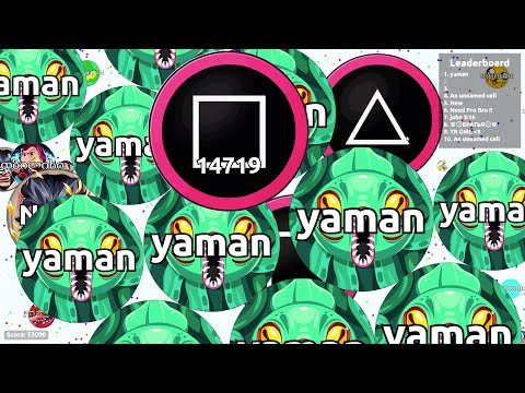 Agar.io Squid Game! Epic Solo Gameplay