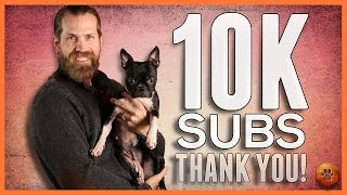 Ten Thousand Subscribers - Thank you (and meet Olive)