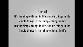 Nas Simple Things Lyrics