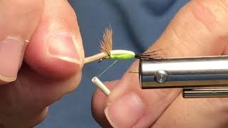 How to Tie: Green Humpy Fly