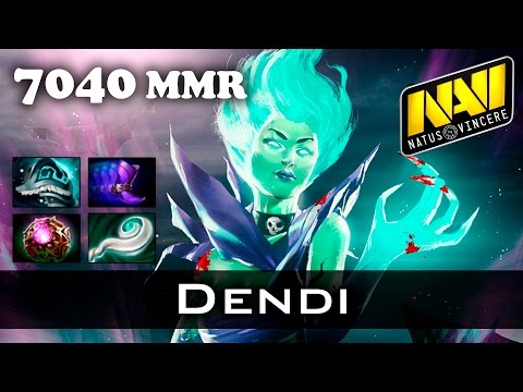 Dendi Death Prophet 7040 MMR Dota 2