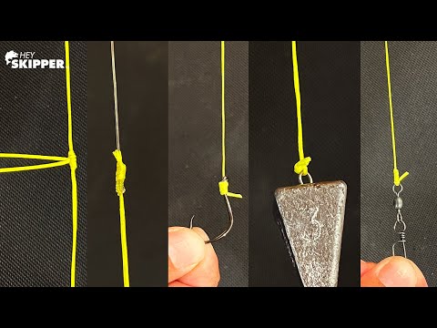 5 Knots ALL Fisherman Should Know | Knot Tying Tutorial | A Fishing Knot for EVERY Situation!