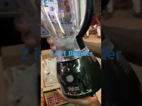 How to connect blender jar on grinder (2 in 1 Saachi)