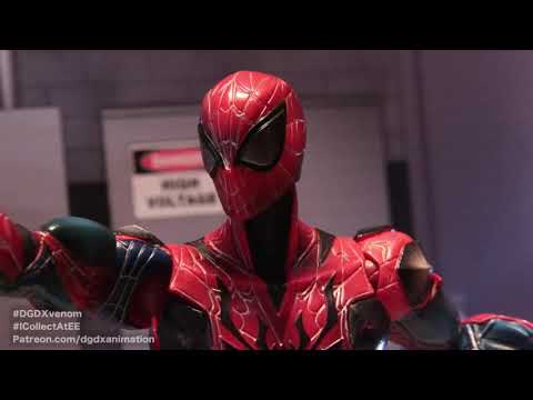 Spider Man VS Venom Stop Motion! Venom Action Figure Giveaway! HD