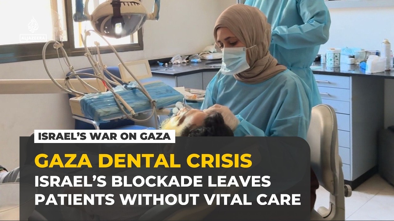 Gaza dental crisis deepens as Israel’s blockade cuts vital care