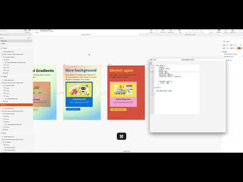 Sketch2React 2021 Beta – Code Editor Plugin for Sketch & Sketch2React –Testing Screencast 2