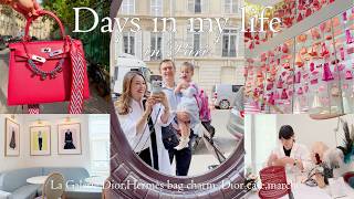 《パリ日常vlog🇫🇷》La Galerie Dior、Dior cafe、マルシェでお買い物✨