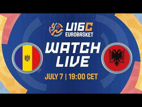 Group Phase | Moldova v Albania | Full Basketball Game | FIBA U16 EuroBasket 2025 Division C