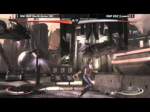 Injustice @ Paradise Lost - RM EMP Darth Arma (Batman) vs EMP KDZ (Wonder Woman) [720p/60fps]