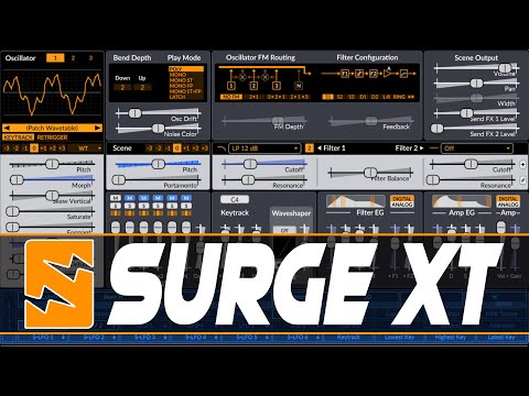 Surge XT 1.0 Released --  Free & Open Source Synthesizer