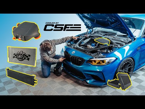 Installing $3,762 worth of COOLING MODS to our BMW M2 Competition! (CSF Radiators)