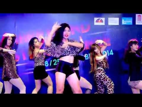 141025 Chocolee cover Nine Muses - Shake It Off + Figaro @Happyland Street Dance (Final)