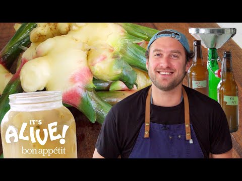 Brad Makes Ginger Beer | It's Alive | Bon Appétit