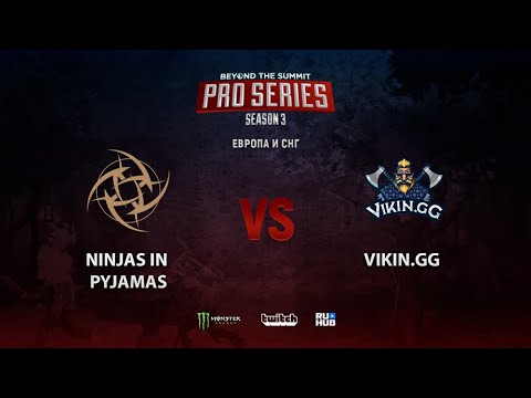 Ninjas in Pyjamas vs Vikin.gg, BTS Pro Series 3: Europe/CIS, bo2, game 1 [Mila & Inmate]