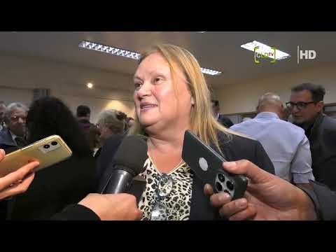 ANA BENTABERRI, INTENDENTE DE SAN JOSÉ, MÁS SOBRE LA FIRMA DEL CENTRO CÍVICO DE CIUDAD DEL PLATA