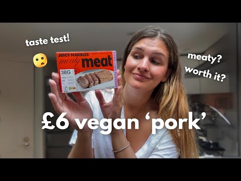 i tried the £6 vegan 'pork' everyone's talking about…