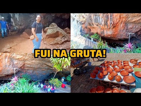 HOJE FOI DIA DE IR NA GRUTA DA MANGABEIRA ITUAÇU BAHIA