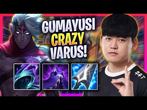 GUMAYUSI CRAZY GAME WITH VARUS! - T1 Gumayusi Plays Varus ADC vs Ashe! | Season 2024