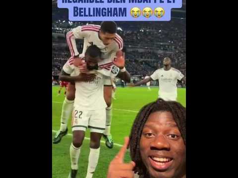 Regardez bien mbappé et Bellingham 😭😭😭 (Célébration du but de rudiger face à la Roma)