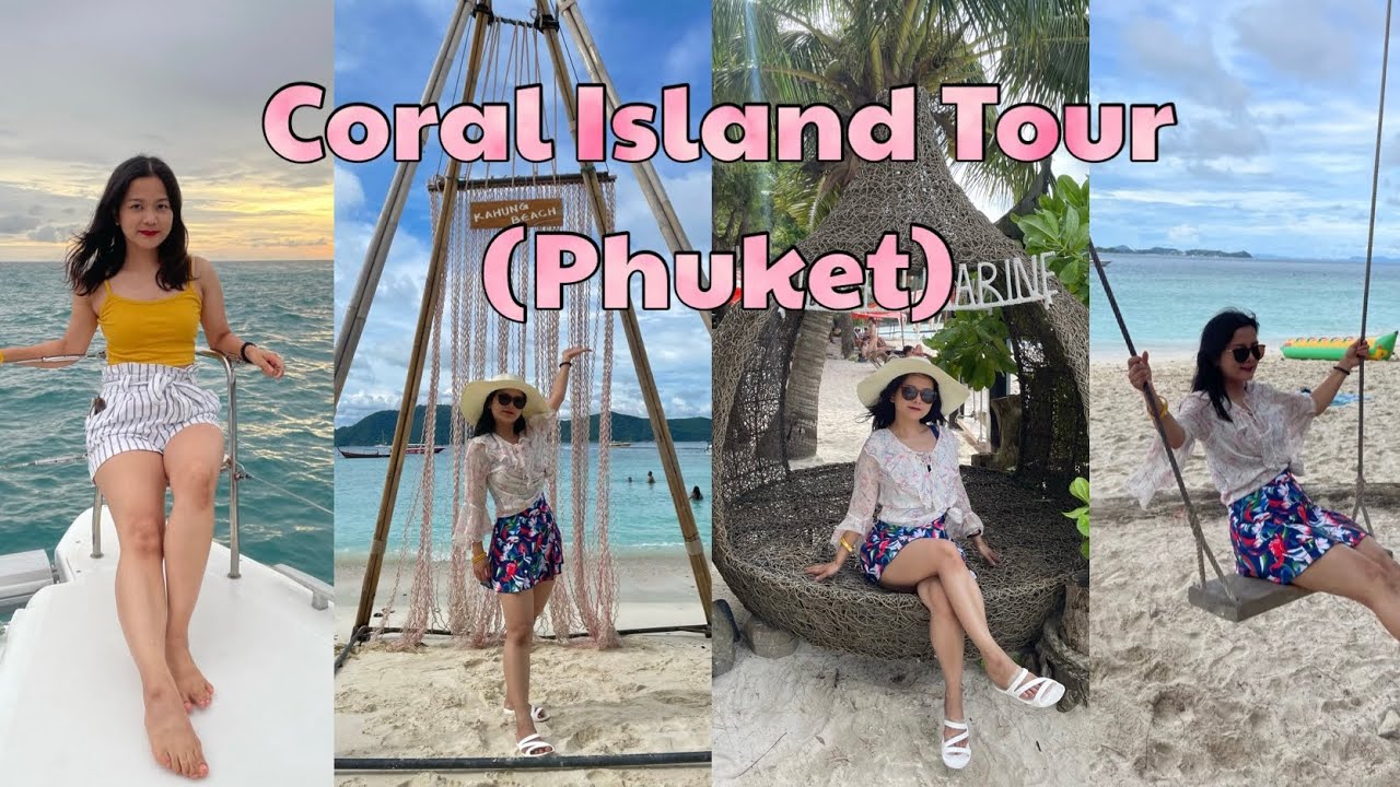 Join a tourist on an exhilarating journey to Coral Island and Kahung Beach in this captivating vlog.