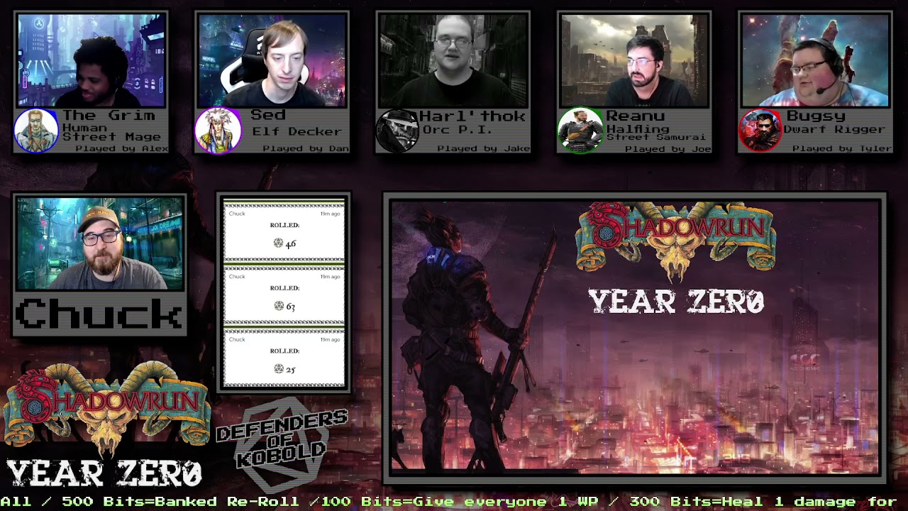 Shadowrun Year Zer0: Session 1