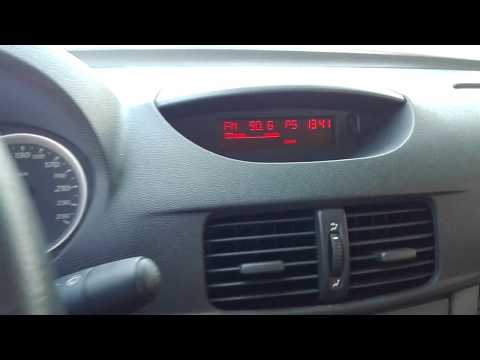 90.6 Mhz KKTC BAYRAK RADYOSUNDA 13.30 HABERLERİ... Oto radyoda Renault Symbol 2009 Radyosunda