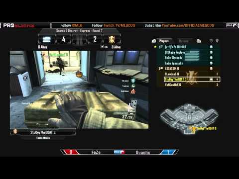Quantic vs FaZe - Game 2 - MLG ProScrims Ep 78