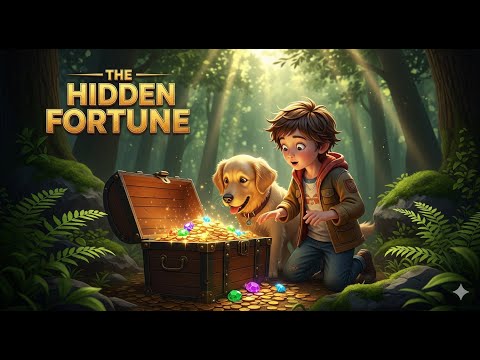 The Hidden Fortune : A Boy, a Dog, and an Unforgettable Discovery | short story | bedtime story