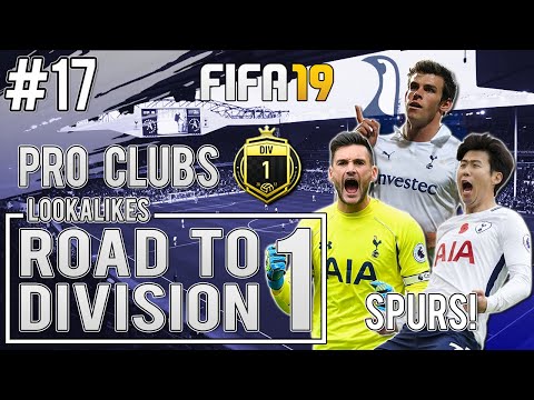 DESTROYED BY F2TEKKZ & FUTWIZ JAMIE! - FIFA 19 Pro Clubs Lookalikes Road To Division 1! #17 (Spurs)