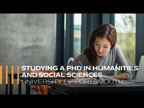 Studying a PhD in Humanities and Social Sciences