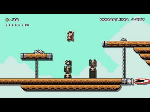 Ship Of Monsters by Aegis - Super Mario Maker - No Commentary 1br