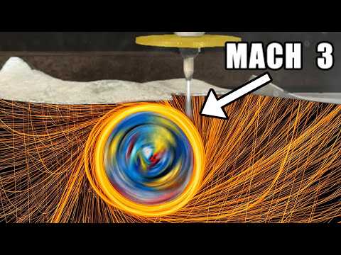 World's Fastest Spinning Beyblade Explosion