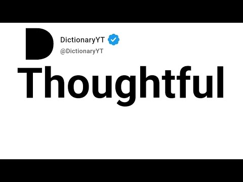Thesaurus Thoughtful