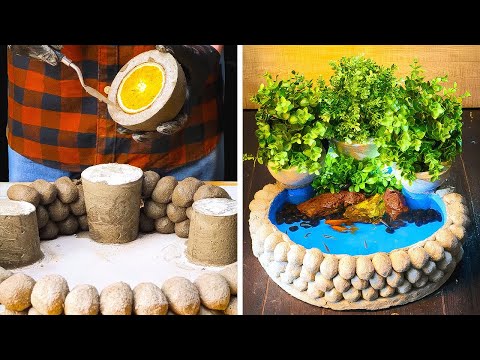 DECORA la tua casa con questi INCREDIBILI lavoretti in cemento!