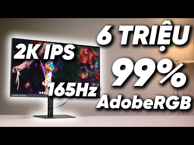 Màn hình VSP VU271Q 27 inch IPS 2K 165Hz USB-C