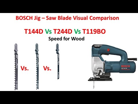 Bosch 100 siaurapj.pjūklelių T 144 D video
