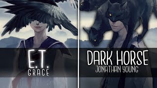 Download lagu ◤Nightcore◢ ↬ Dark Horse ✗ E.T. [Switching Vocals | MASHUP] mp3