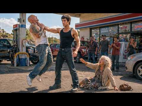 No One Dared To Help Her… Until A Bruce Lee Said, “Enough.”
