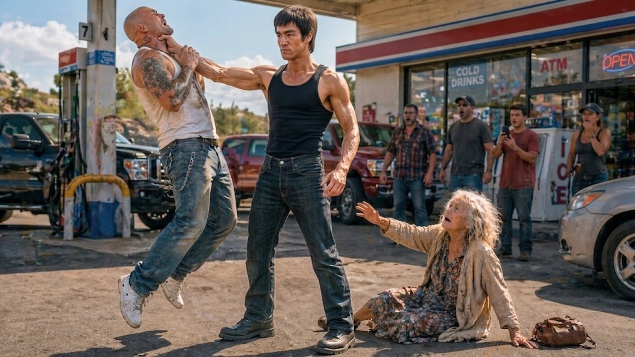 No One Dared To Help Her… Until A Bruce Lee Said, “Enough.”